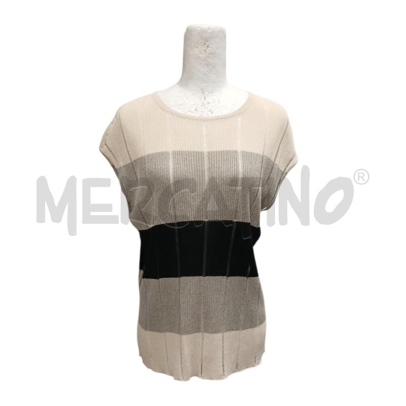 CANOTTA DONNA FALCONERI BEIGE GRIGIA NERA | Mercatino dell'Usato Salerno fratte 1