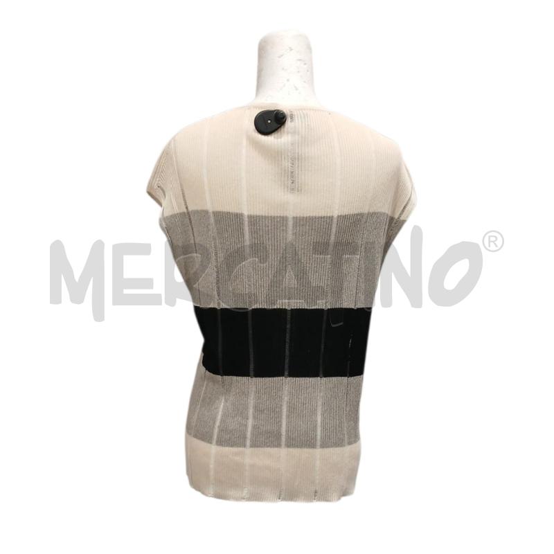 CANOTTA DONNA FALCONERI BEIGE GRIGIA NERA | Mercatino dell'Usato Salerno fratte 2