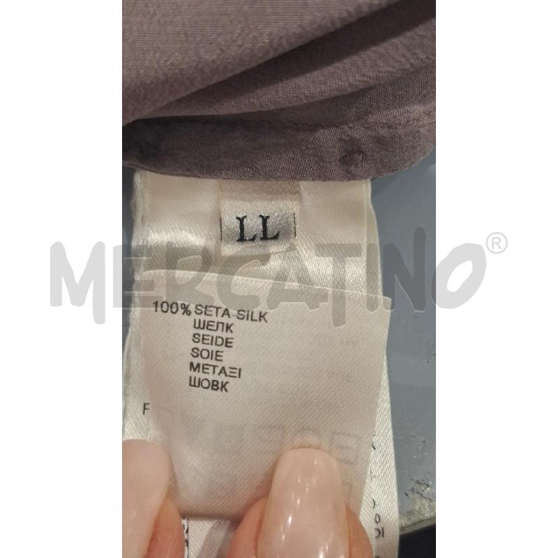 CANOTTA DONNA FALCONERI VIOLA 100X100 SETA | Mercatino dell'Usato Salerno fratte 4