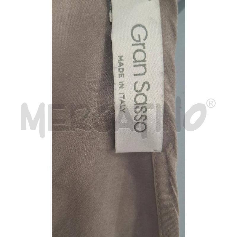 CANOTTA DONNA GRAN SASSO GRIGIA 100X100 SETA | Mercatino dell'Usato Salerno fratte 3