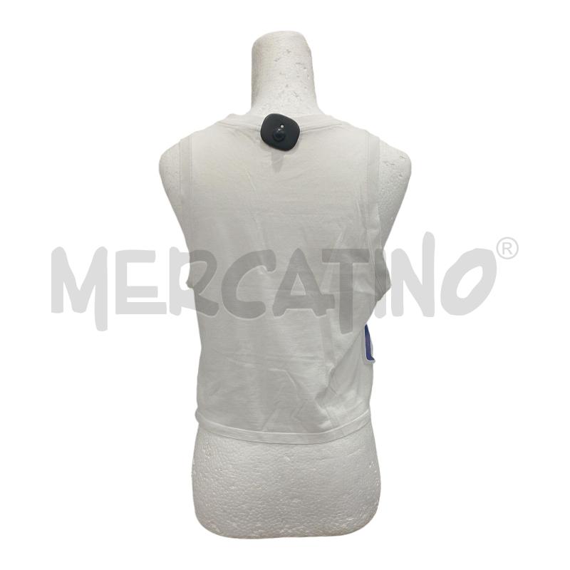 CANOTTA DONNA LEVIS BIANCA | Mercatino dell'Usato Salerno fratte 2