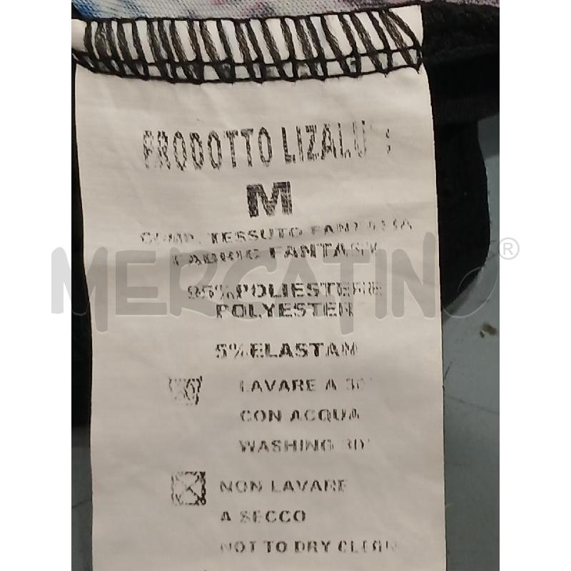 CANOTTA LIZALU NERA FANT MULTICOLOR | Mercatino dell'Usato Salerno fratte 4