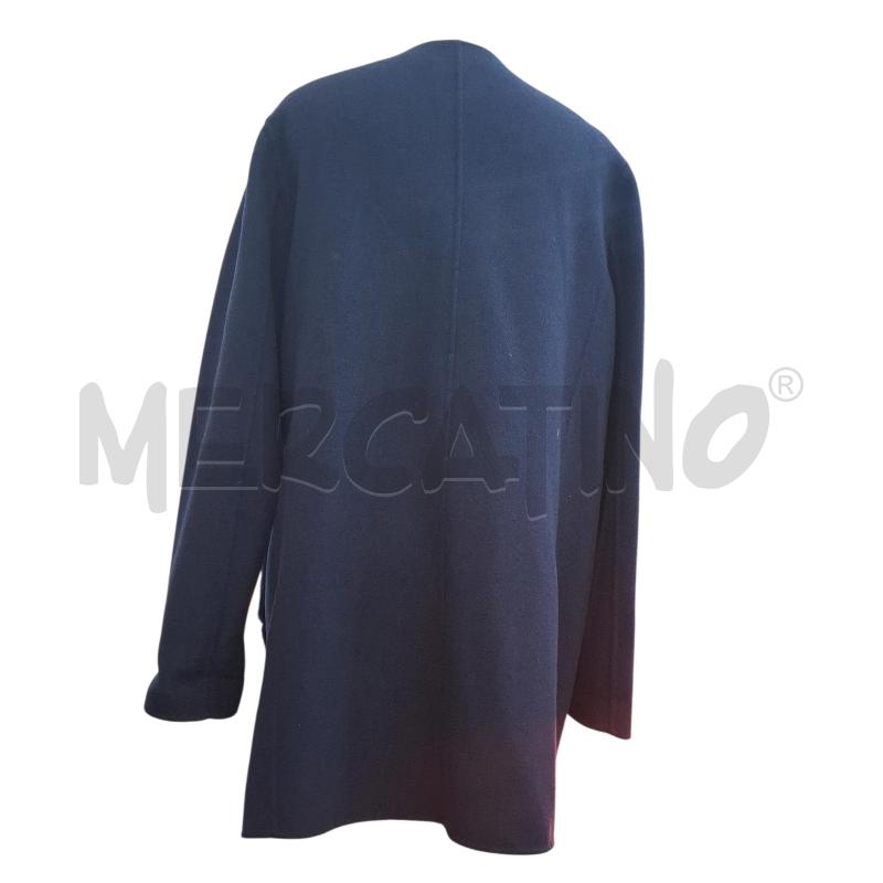 CAPPOTTO DONNA INTREND BLU NAVY PELLICCIOTTO AVANTI MISTO LANA | Mercatino dell'Usato Salerno fratte 2