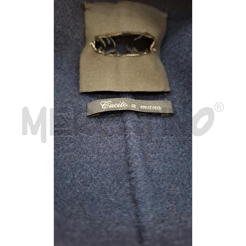 CAPPOTTO DONNA INTREND BLU NAVY PELLICCIOTTO AVANTI MISTO LANA | Mercatino dell'Usato Salerno fratte 3