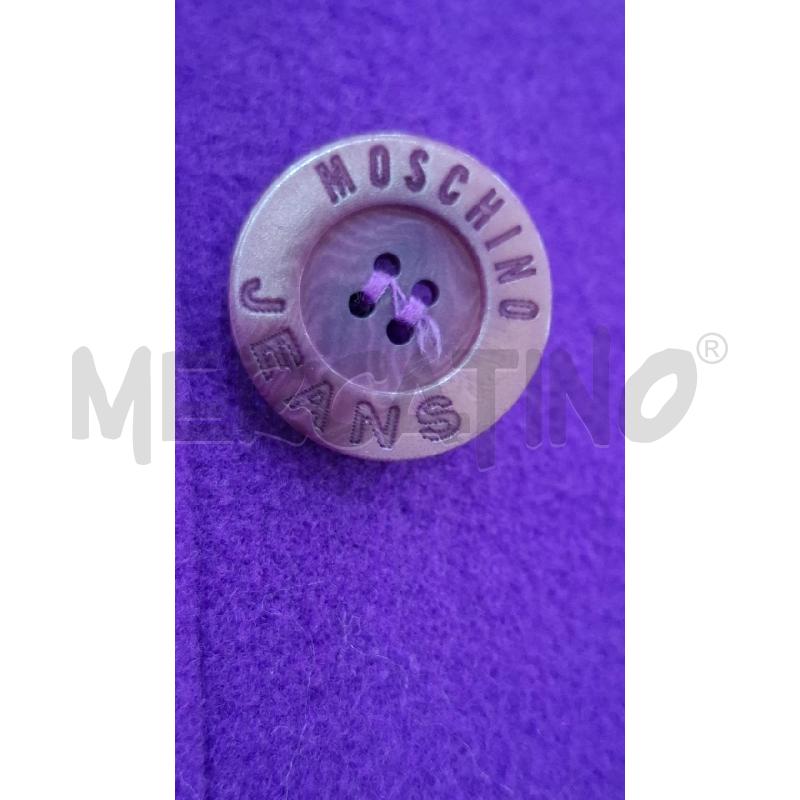 CAPPOTTO DONNA MOSCHINO JEANS 100X100 LANA VIOLA | Mercatino dell'Usato Salerno fratte 5