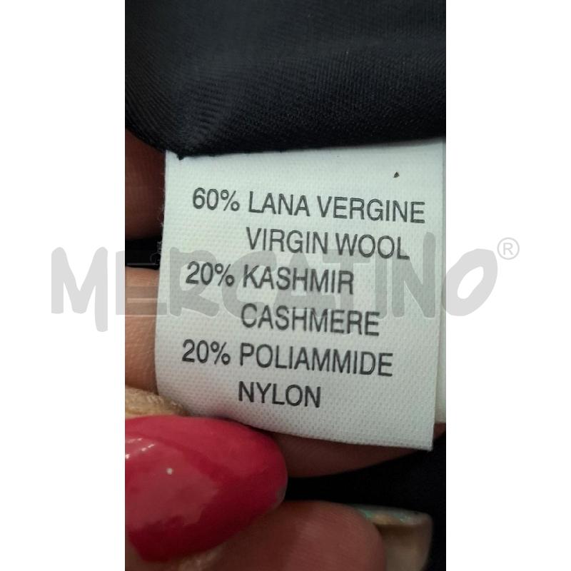 CAPPOTTO DONNA NUVOLA NERO MISTO LANA | Mercatino dell'Usato Salerno fratte 4