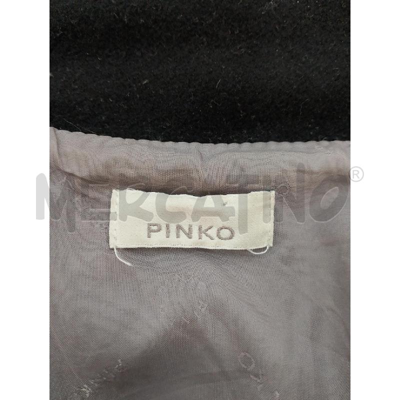 CAPPOTTO DONNA PINKO NERO 80X100 LANA MOD.CORTO | Mercatino dell'Usato Salerno fratte 3