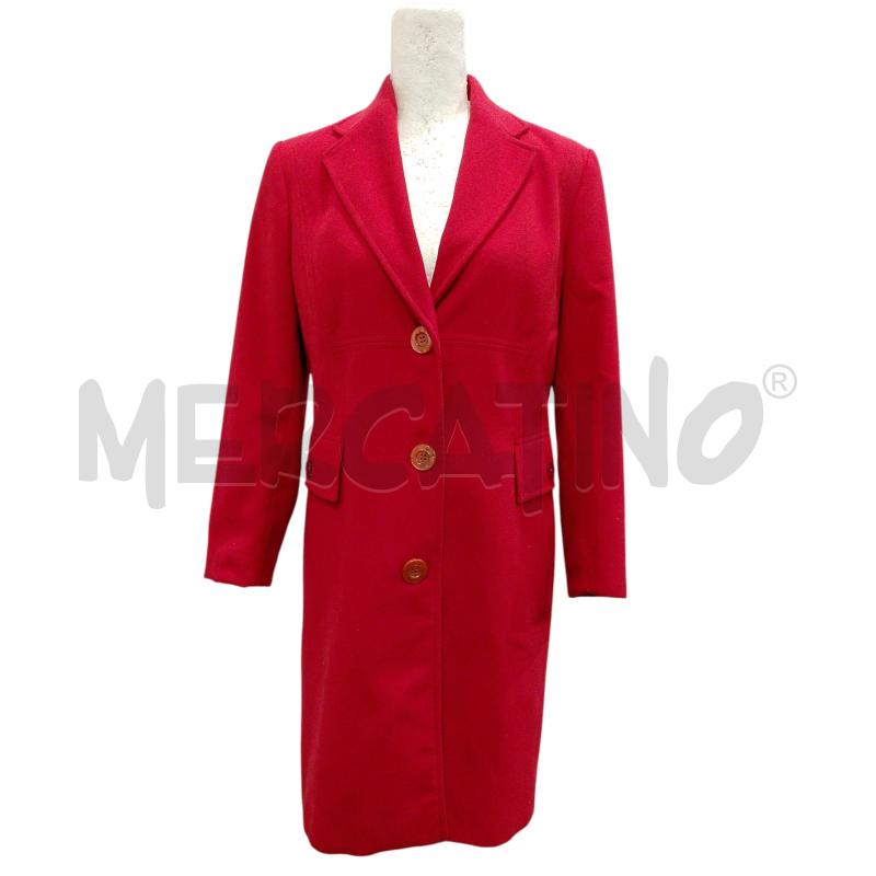 CAPPOTTO DONNA SANDRO FERRONE ROSSO | Mercatino dell'Usato Salerno fratte 1