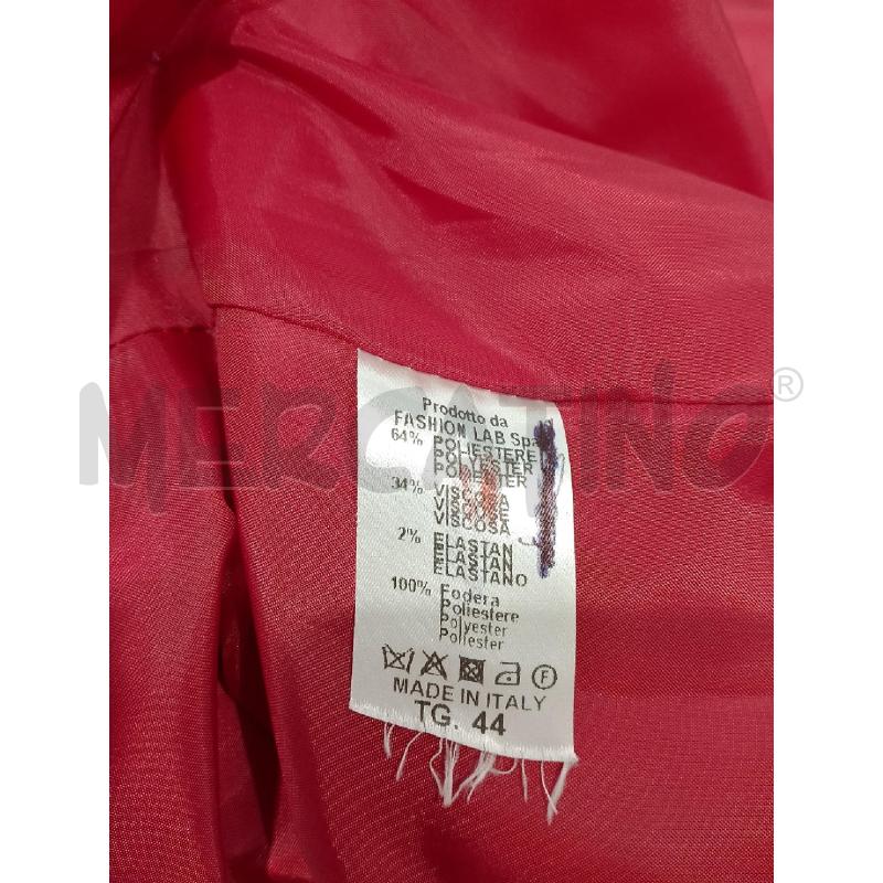 CAPPOTTO DONNA SANDRO FERRONE ROSSO | Mercatino dell'Usato Salerno fratte 4