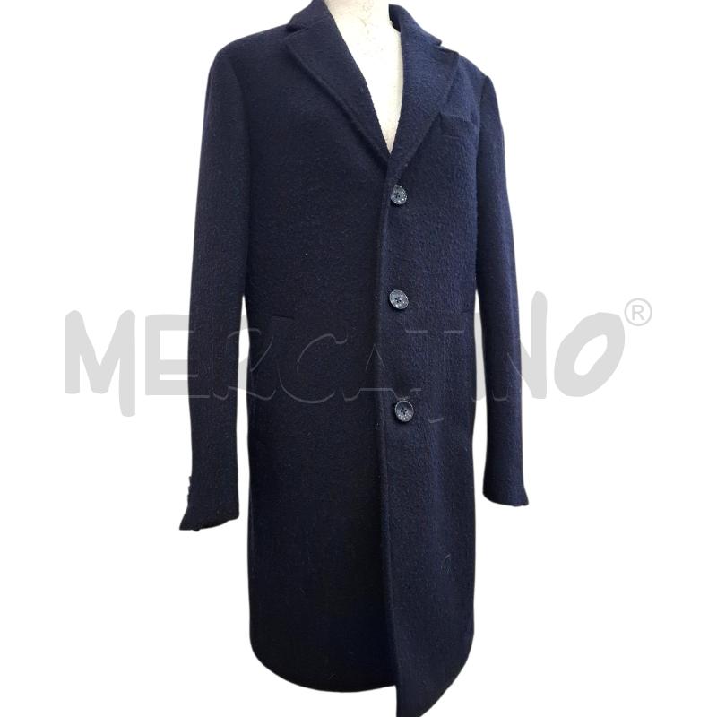 CAPPOTTO UOMO CONBIPEL BLU NAVY | Mercatino dell'Usato Salerno fratte 1