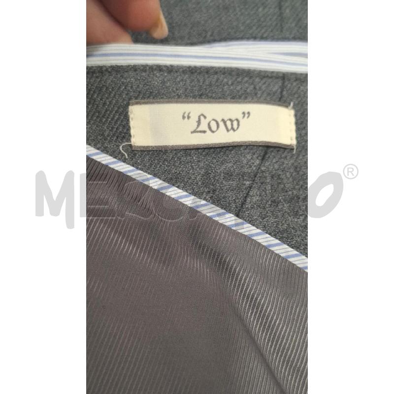 CAPPOTTO UOMO DOPPIOPETTO LOW BRAND GRIGIO  TG.50 | Mercatino dell'Usato Salerno fratte 5