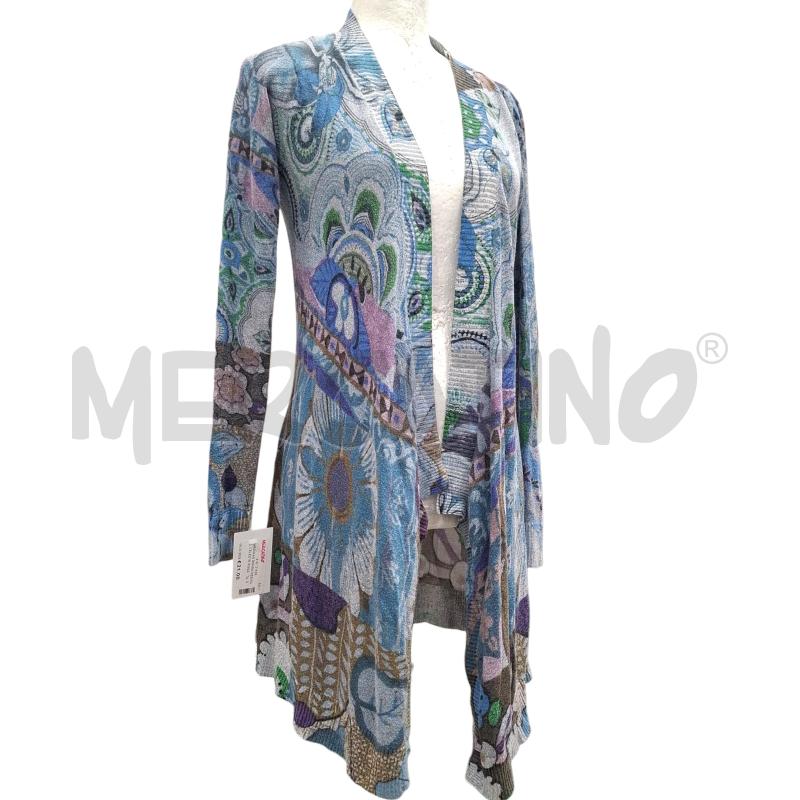 CARDIGAN DONNA DESIGUAL CELESTE ROSA  | Mercatino dell'Usato Salerno fratte 1