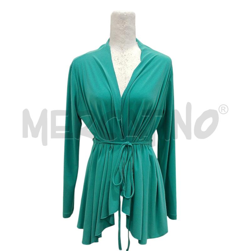 CARDIGAN DONNA FINANZA VERDE TIFFANY | Mercatino dell'Usato Salerno fratte 1
