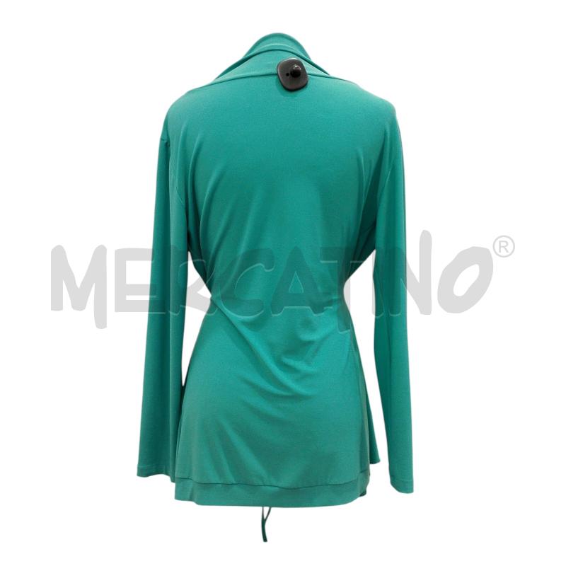 CARDIGAN DONNA FINANZA VERDE TIFFANY | Mercatino dell'Usato Salerno fratte 2