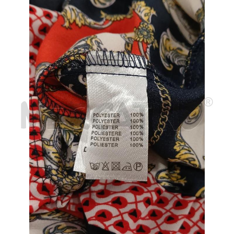 CARDIGAN DONNA JCL PARIS ARANCIO FANT. BLU  | Mercatino dell'Usato Salerno fratte 4