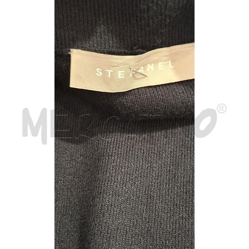 CARDIGAN DONNA STEFANEL NERO | Mercatino dell'Usato Salerno fratte 3