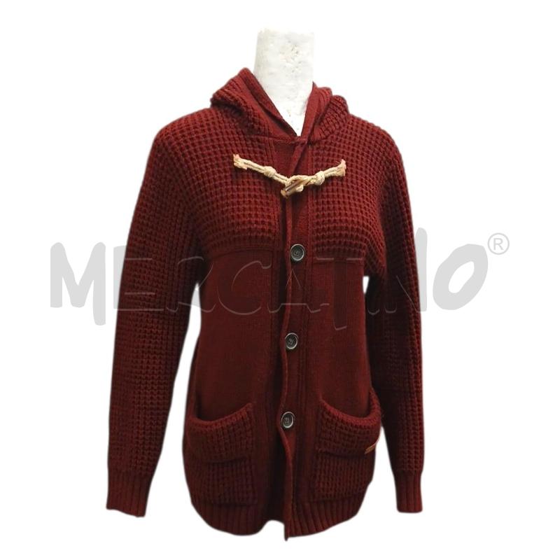 CARDIGAN UOMO J M BRAIAN BORDEAUX TG.M | Mercatino dell'Usato Salerno fratte 1