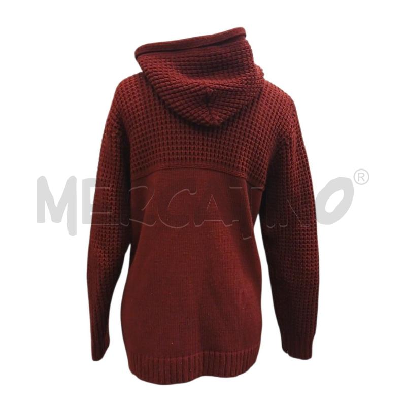 CARDIGAN UOMO J M BRAIAN BORDEAUX TG.M | Mercatino dell'Usato Salerno fratte 2
