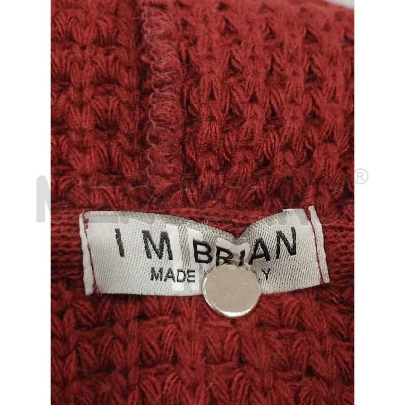 CARDIGAN UOMO J M BRAIAN BORDEAUX TG.M | Mercatino dell'Usato Salerno fratte 3