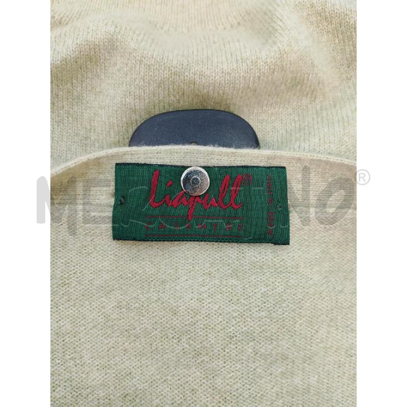 CARDIGAN UOMO LIAPUL VERDE MENTE CASCHEMERE | Mercatino dell'Usato Salerno fratte 3