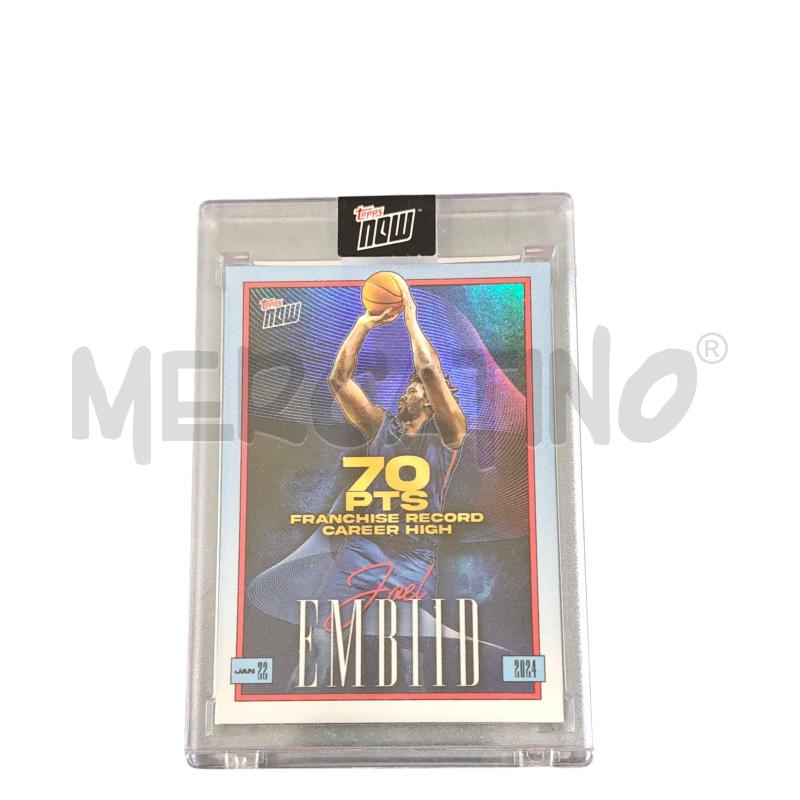 CARTA TOPPS NOW JAEL EMBID 70 PTS JE1 | Mercatino dell'Usato Salerno fratte 1