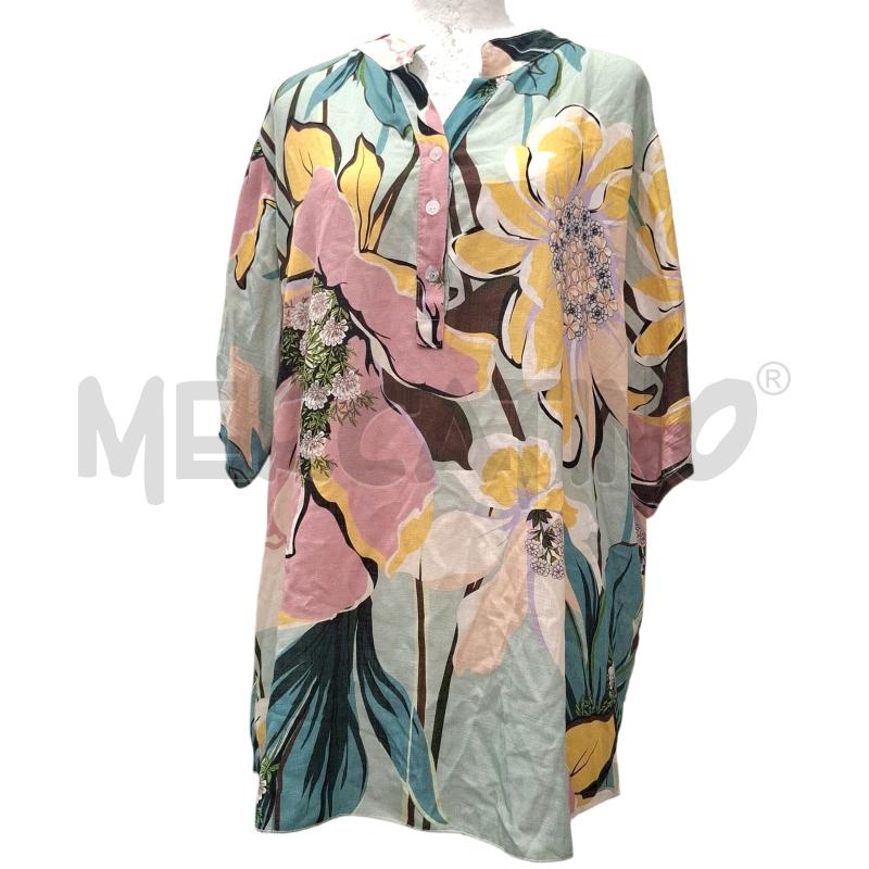 CASACCA DONNA CURVY FANT. CELESTE ROSA NERA TG.U | Mercatino dell'Usato Salerno fratte 1