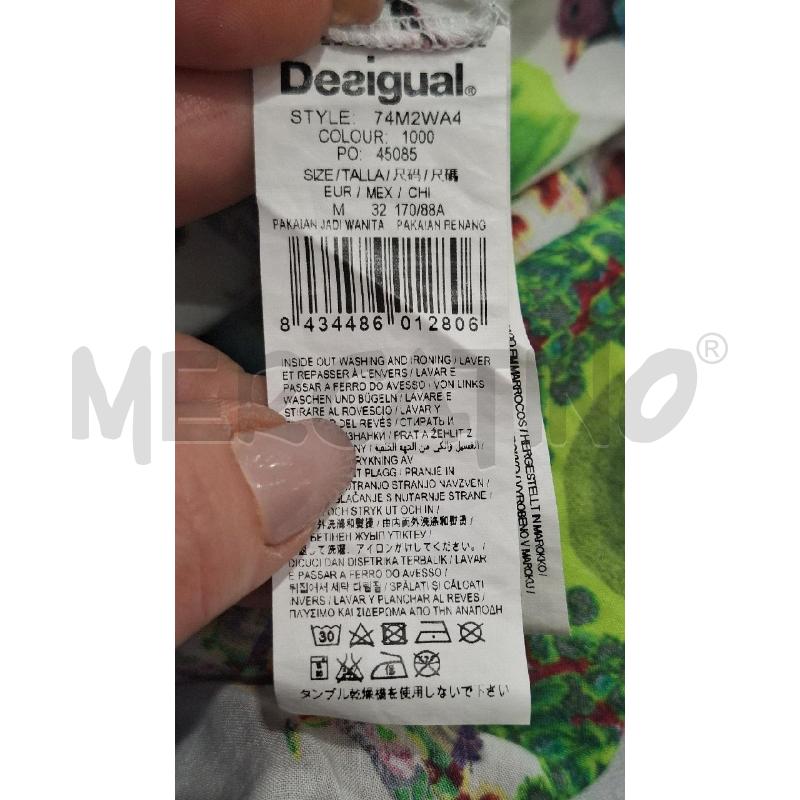 CASACCA DONNA DESIGUAL FANT. VERDE | Mercatino dell'Usato Salerno fratte 4