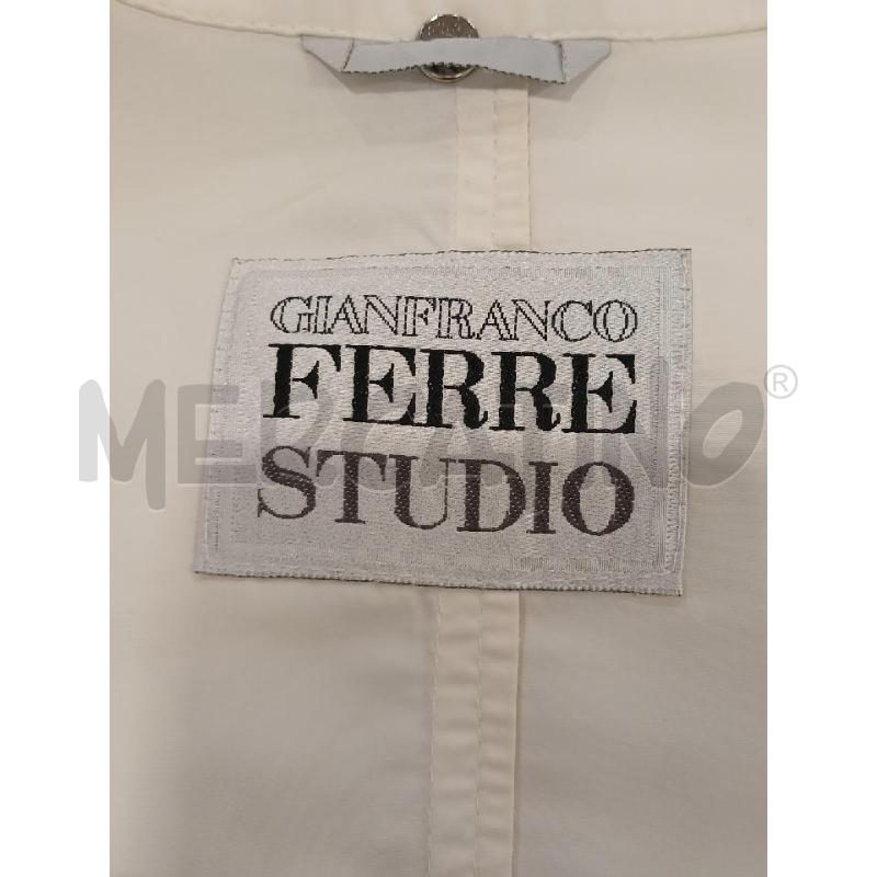 CASACCA DONNA GIANFRANCO FERRE' STUDIO BIANCA | Mercatino dell'Usato Salerno fratte 3
