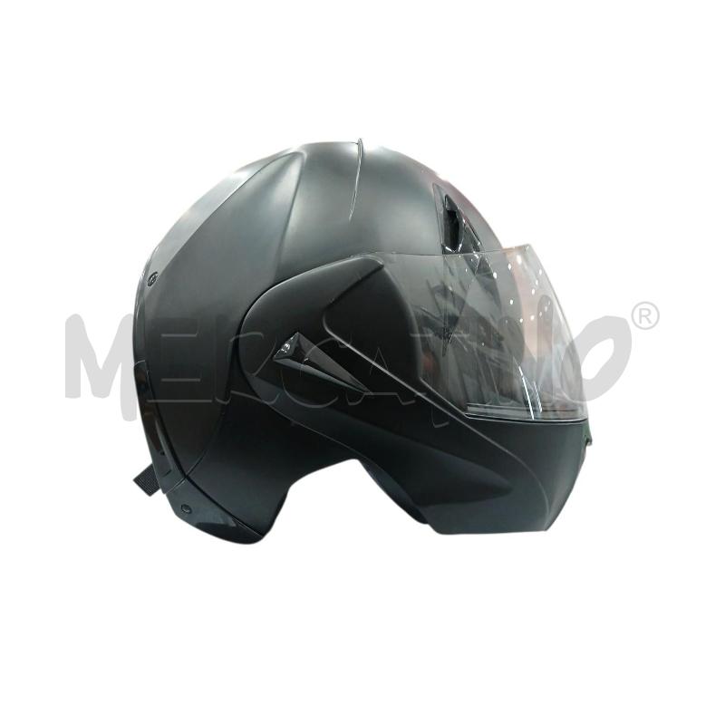 CASCO MOTO DIEFFE MODULARE NERO OPACO TG.L | Mercatino dell'Usato Salerno fratte 1