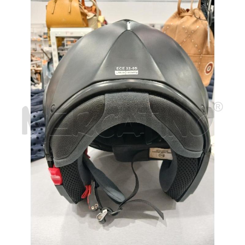 CASCO MOTO DIEFFE MODULARE NERO OPACO TG.L | Mercatino dell'Usato Salerno fratte 2