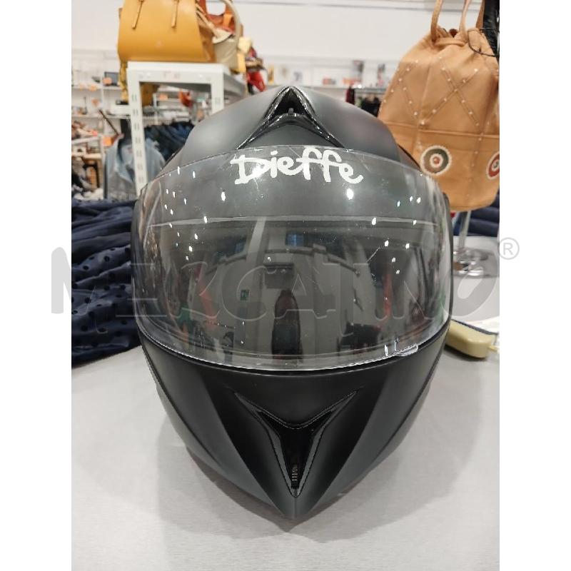 CASCO MOTO DIEFFE MODULARE NERO OPACO TG.L | Mercatino dell'Usato Salerno fratte 4