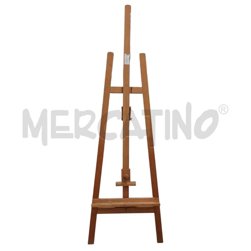 CAVALLETTO LEGNO 163CM ALLUNGABILE  | Mercatino dell'Usato Salerno fratte 1