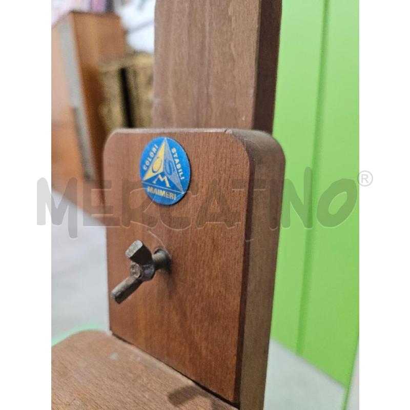 CAVALLETTO PROFESSIONALE MAIMERI GRANDE LEGNO | Mercatino dell'Usato Salerno fratte 3
