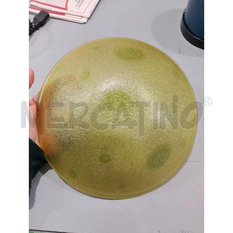 CENTROTAVOLA IVV MURANO VETRO VERDE BRILL | Mercatino dell'Usato Salerno fratte 3