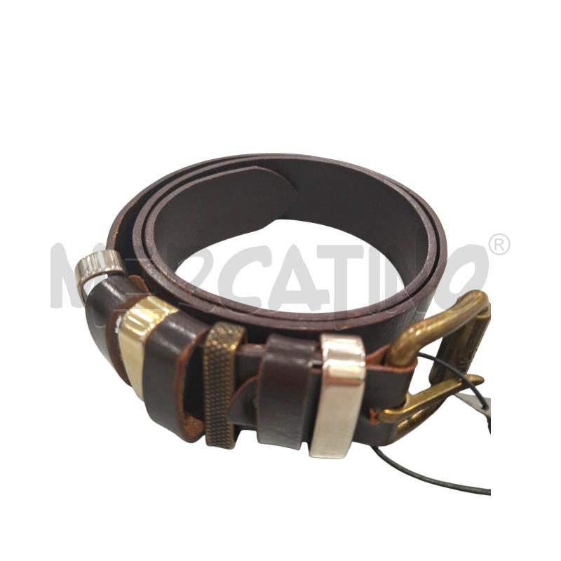 CINTURA DONNA JUSTCAVALLI MARRONE 105/90 | Mercatino dell'Usato Salerno fratte 1