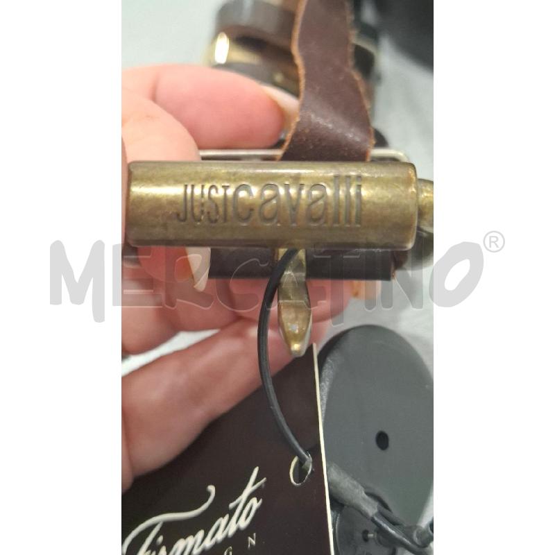 CINTURA DONNA JUSTCAVALLI MARRONE 105/90 | Mercatino dell'Usato Salerno fratte 2