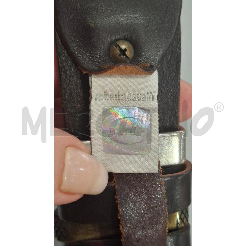 CINTURA DONNA JUSTCAVALLI MARRONE 105/90 | Mercatino dell'Usato Salerno fratte 3