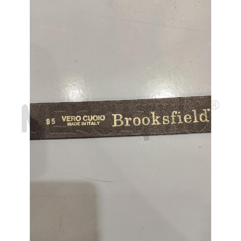 CINTURA UOMO BROOKSFIELD NERA MIS. 95 IN CUOIO | Mercatino dell'Usato Salerno fratte 2