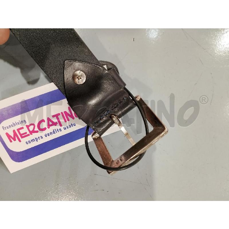 CINTURA UOMO BROOKSFIELD NERA MIS. 95 IN CUOIO | Mercatino dell'Usato Salerno fratte 3