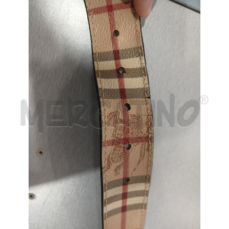CINTURA UOMO BURBERRY DA RIV. | Mercatino dell'Usato Salerno fratte 4