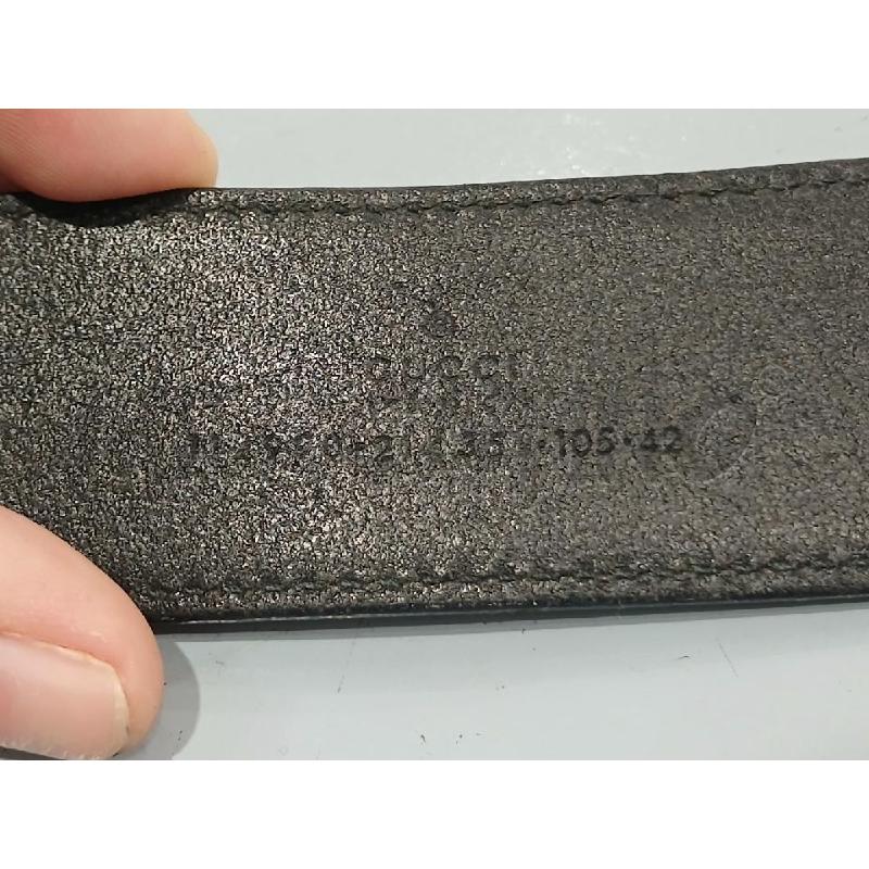 CINTURA UOMO GUCCI NERA  | Mercatino dell'Usato Salerno fratte 5
