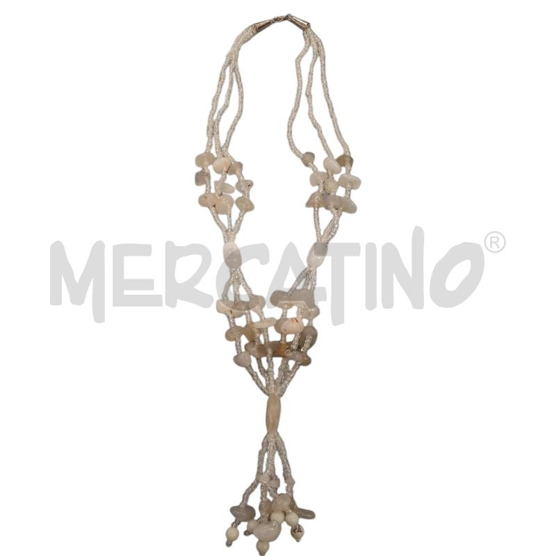COLLANA 3 FILI PERLINE  | Mercatino dell'Usato Salerno fratte 1
