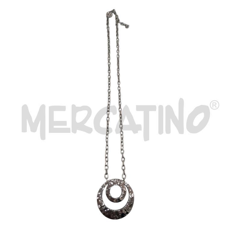 COLLANA BYBLOS DOPPIO CERCHIO | Mercatino dell'Usato Salerno fratte 1
