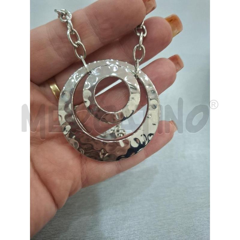 COLLANA BYBLOS DOPPIO CERCHIO | Mercatino dell'Usato Salerno fratte 2