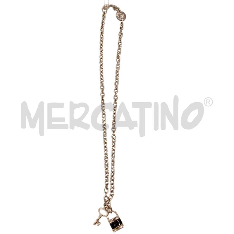 COLLANA BYBLOS PEND. CHIAVE E CATENACCIO | Mercatino dell'Usato Salerno fratte 1
