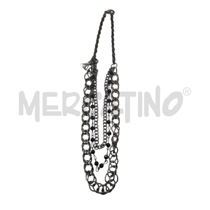 COLLANA LIU JO PIETRE NERE | Mercatino dell'Usato Salerno fratte 1
