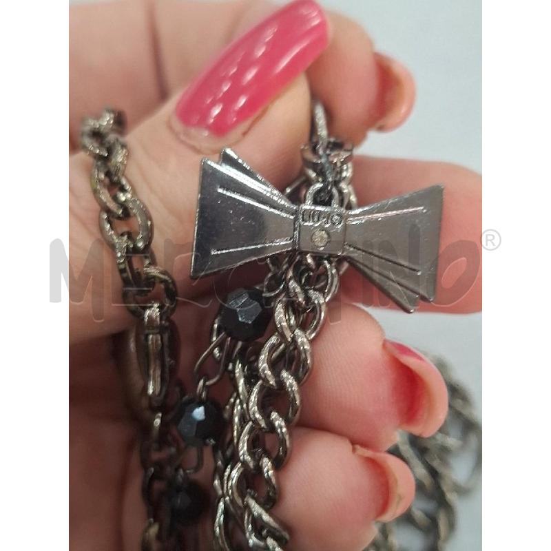 COLLANA LIU JO PIETRE NERE | Mercatino dell'Usato Salerno fratte 3