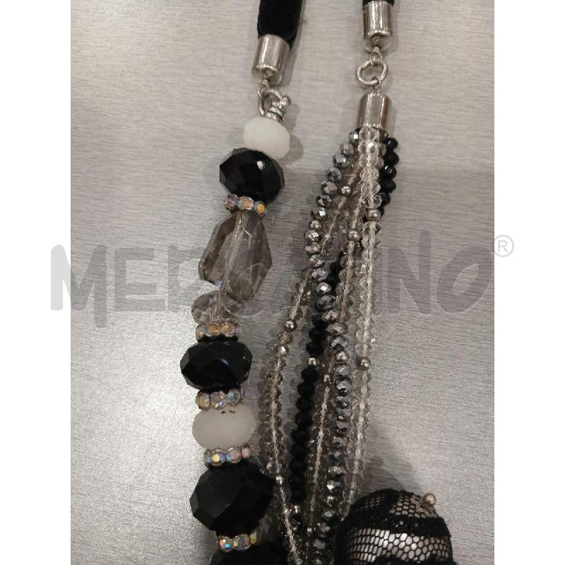 COLLANA OTTAVIANI DESIGN ASIMETTRICO STILE GOTICO-CHIC BOHEMIEN | Mercatino dell'Usato Salerno fratte 3