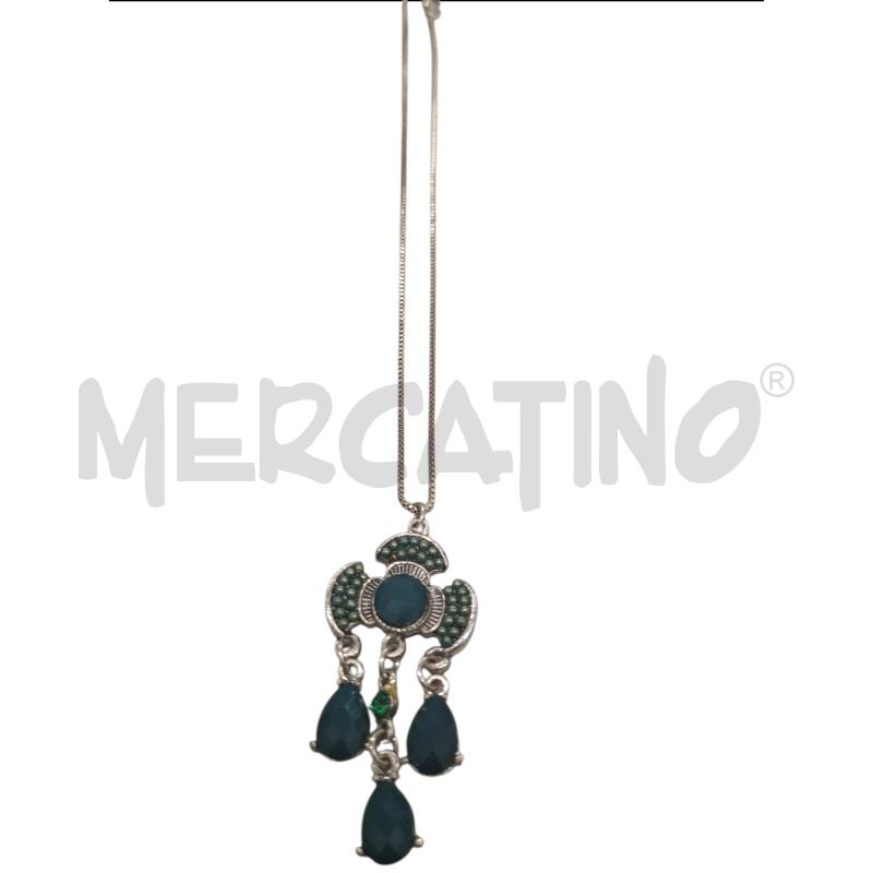 COLLANA PENDENTI VERDI | Mercatino dell'Usato Salerno fratte 1