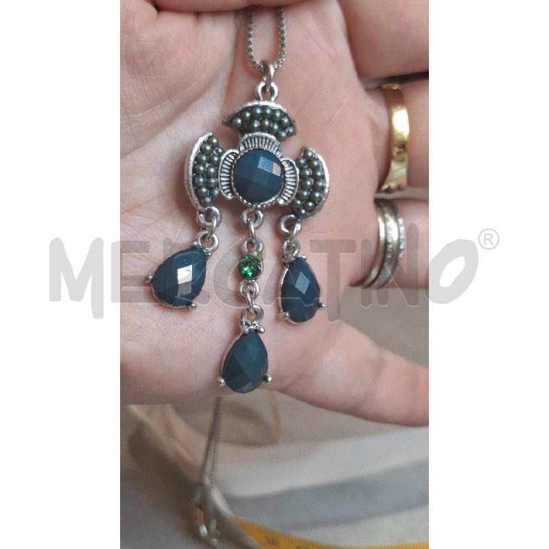 COLLANA PENDENTI VERDI | Mercatino dell'Usato Salerno fratte 2